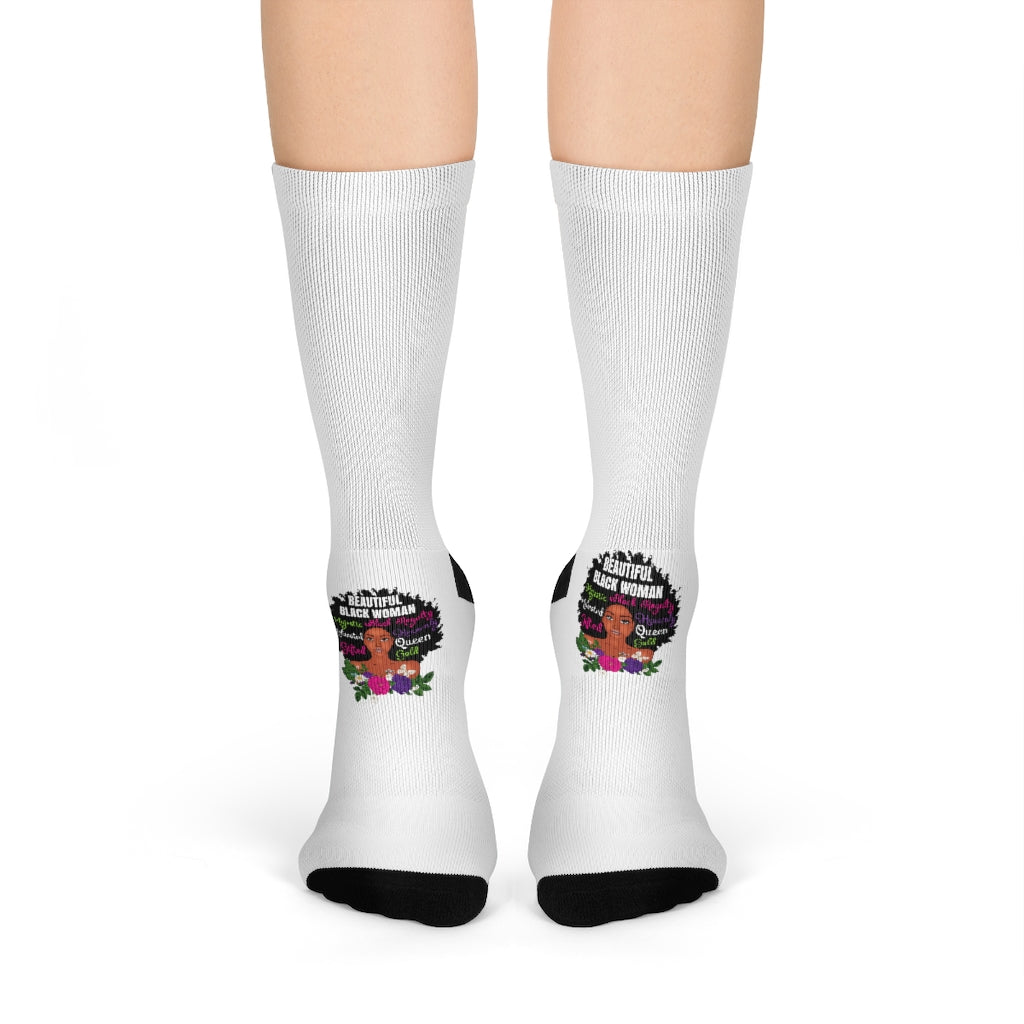 Sublimation Crew Socks